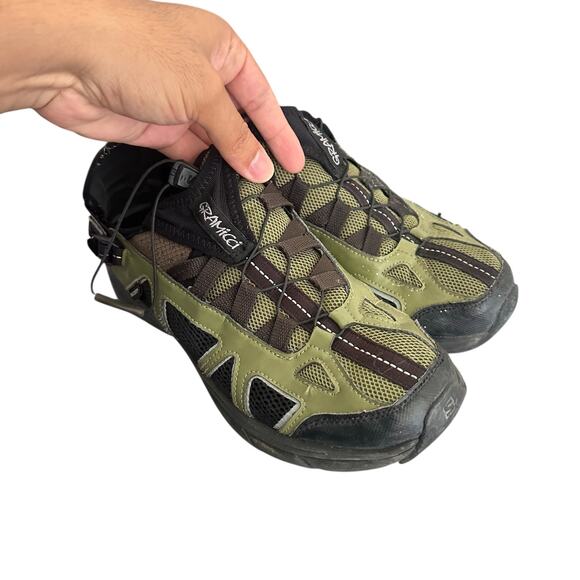 Salomon x Gramicci Techsonic Mayfly/Black Sandal Sneaker Mens 10 - Picture 3 of 7